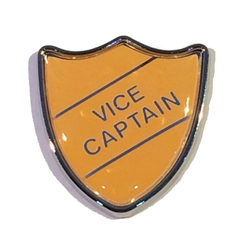 VICE CAPTAIN shield badge
